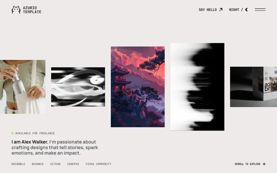 Gaith Template Preview Image